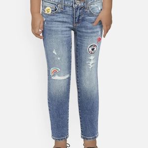 Gap Girl's Jeans Emoji Denim Size 12 School